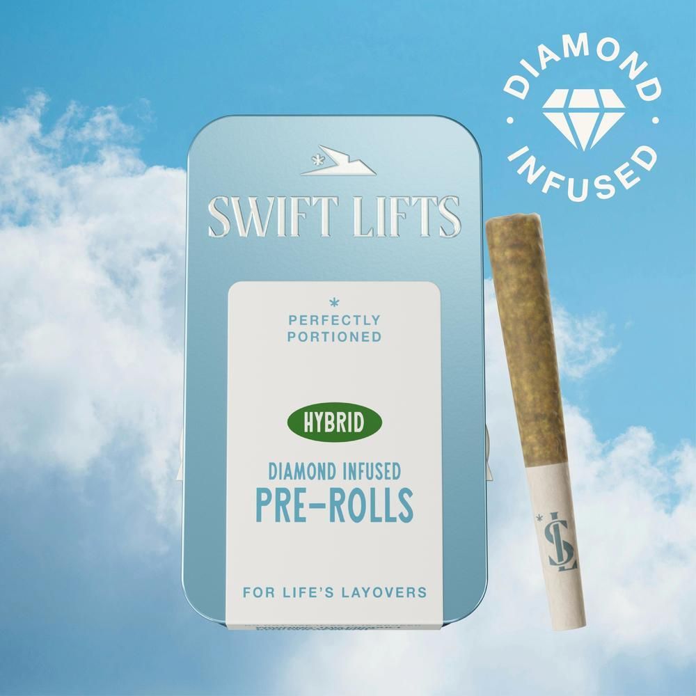 Swift Lifts Double Fudge Cookies Infused Pre-Roll Multi-Pack, 2g, 4pk
