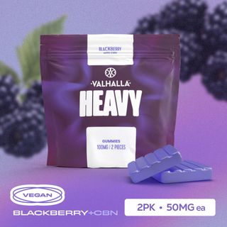Heavy Blackberry 1:1 (THC:CBN) Valhalla