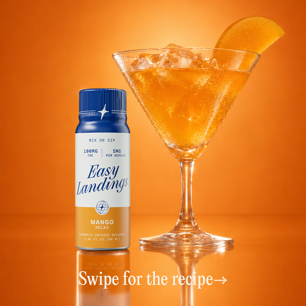 Easy Landings Mango Drink Mix, 100mg, 2fl oz - image 3
