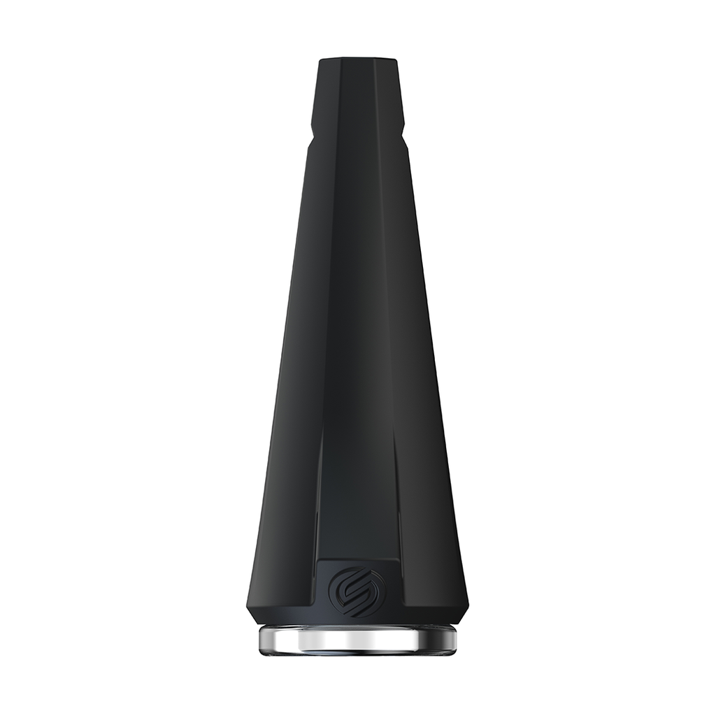 Soft Glass Pinch Pipe Glass Pipes, Black - image 3