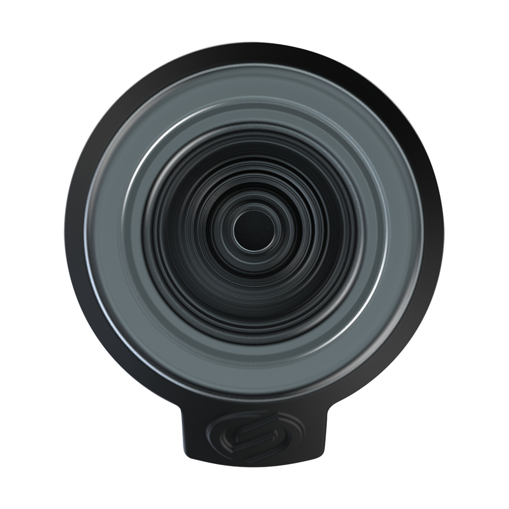 Soft Glass Pinch Pipe Glass Pipes, Black - image 5