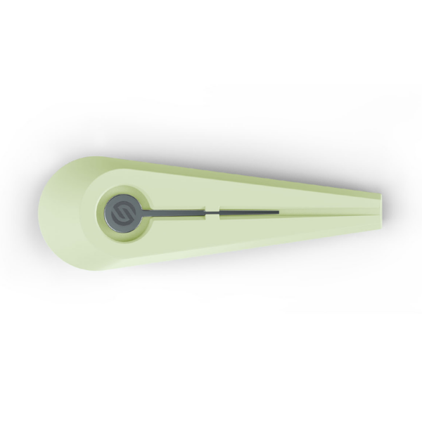 Soft Glass Token Hand Pipe Pipes, Aura (Glow-In-The-Dark) - image 5