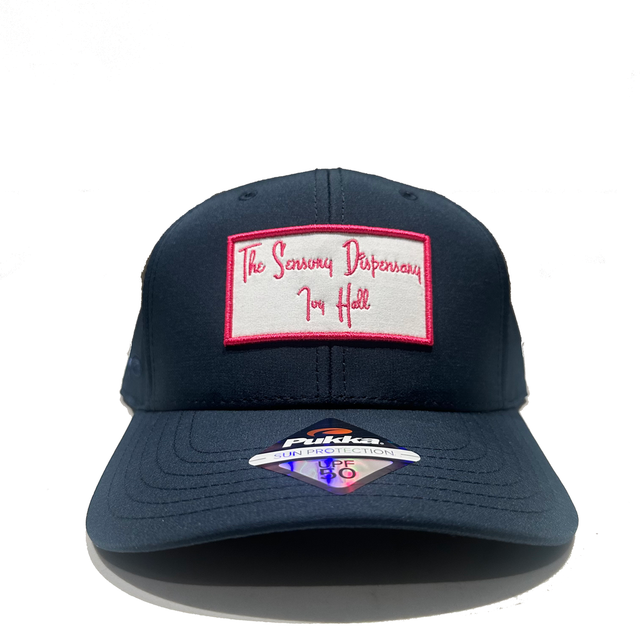 Mid Crown Navy Blue & White/Pink Silhouette Ivy Hall
