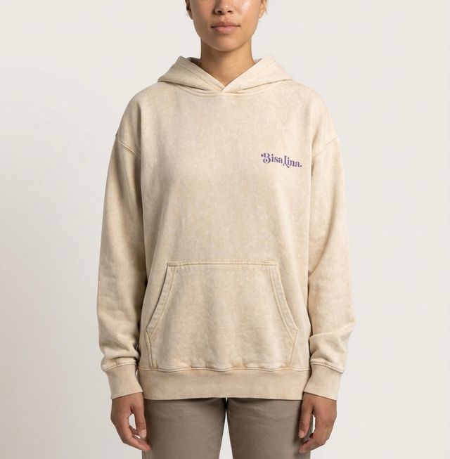 White & Purple Lightweight Sweatshirt Bisa Premium White & Purple Lightweight Sweatshirt Bisa Premium