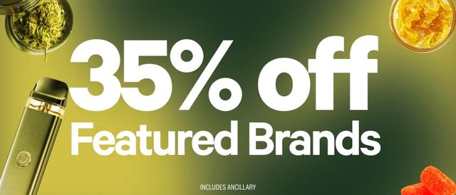 Cannabis Promo, Cannabis Sales, Cannabis Discounts, Cannabis on Sale, 35% Off Featured Products