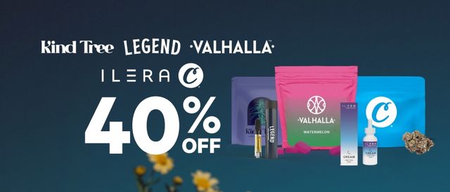 Cannabis Promo, Cannabis Sales, Cannabis Discounts, Cannabis on Sale, 40% Off Featured Products