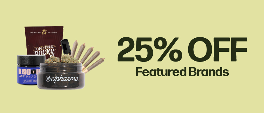 25% OFF Featured Brands