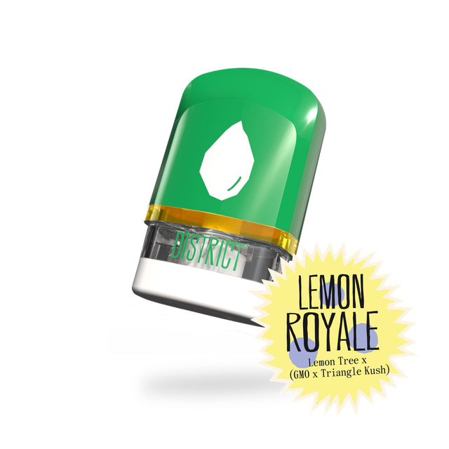 Lemon Royale Gold District Cannabis
