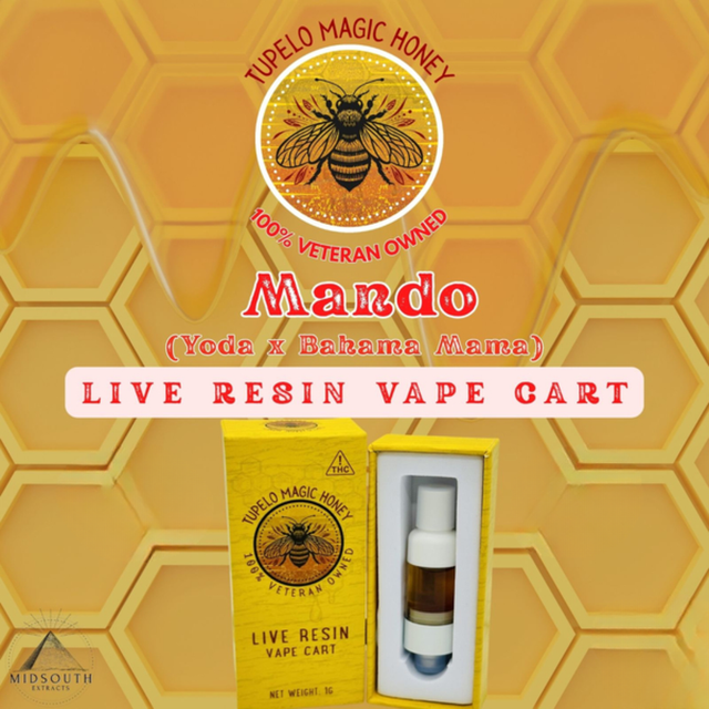 Vape Cart | Mando |  Tupelo Magic Honey
