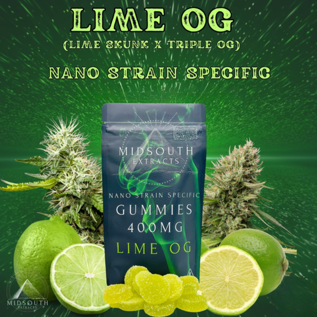 Fast Acting Gummies | Lime OG