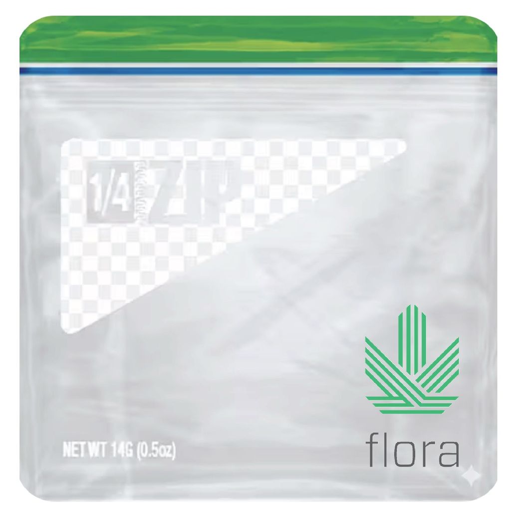 1/4 Zip by Flora Disco Fries Ground Flower 7g
