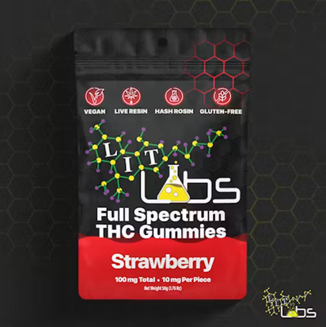 Strawberry Live Resin/Rosin Lit Labs