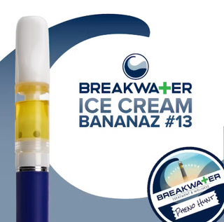Ice Cream Bananaz #13 | 0.5g Live Hash Rosin Vape Breakwater