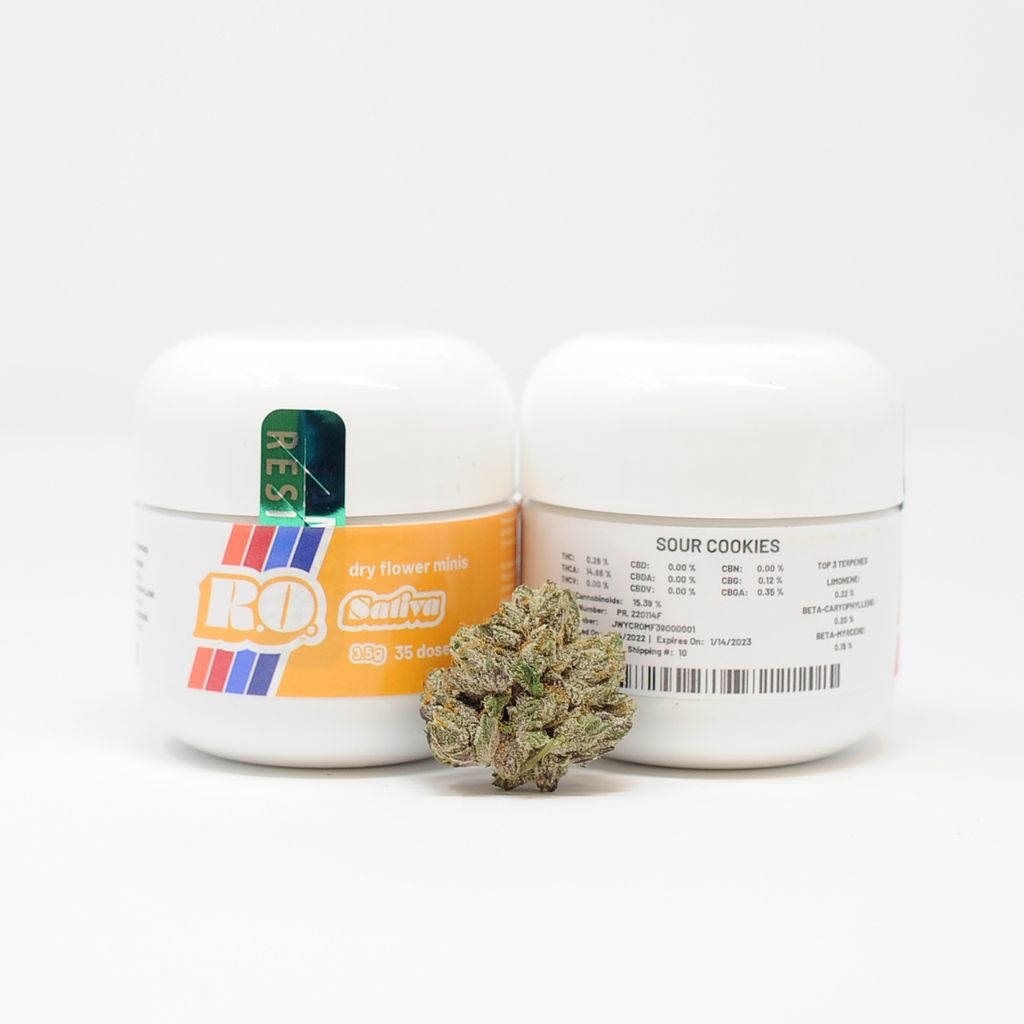 R.O. Platinum Sour Diesel Flower, 28g