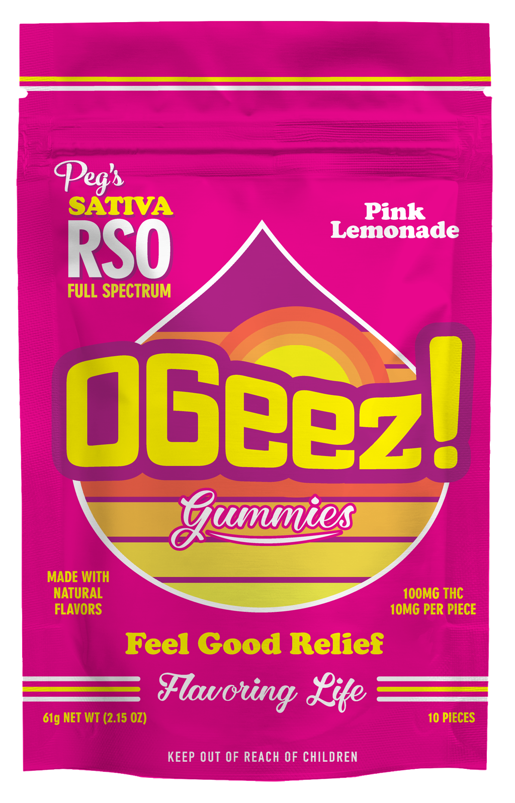 Pegs Pink Lemonade Full Spectrum