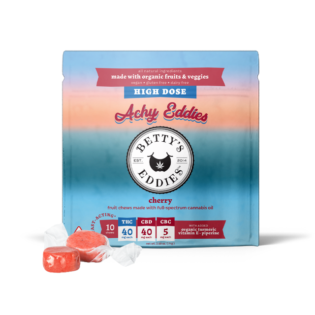 Cherry 1:4:5 THC:CBD:CBC Betty's Eddies