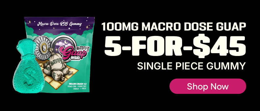 5-for-$45 Savvy Guap 100mg Gummies