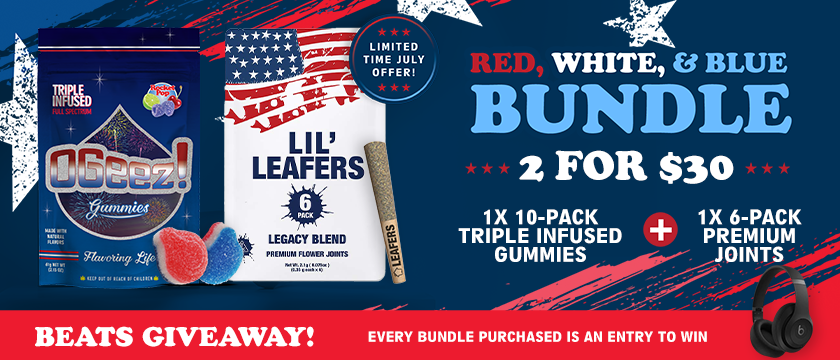 2-for-$30 Leafers & OGeez! Red, White, & Blue Bundle
