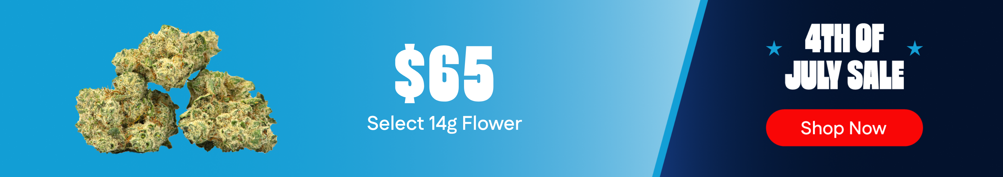 $65 - Select Strains of 14g Flower