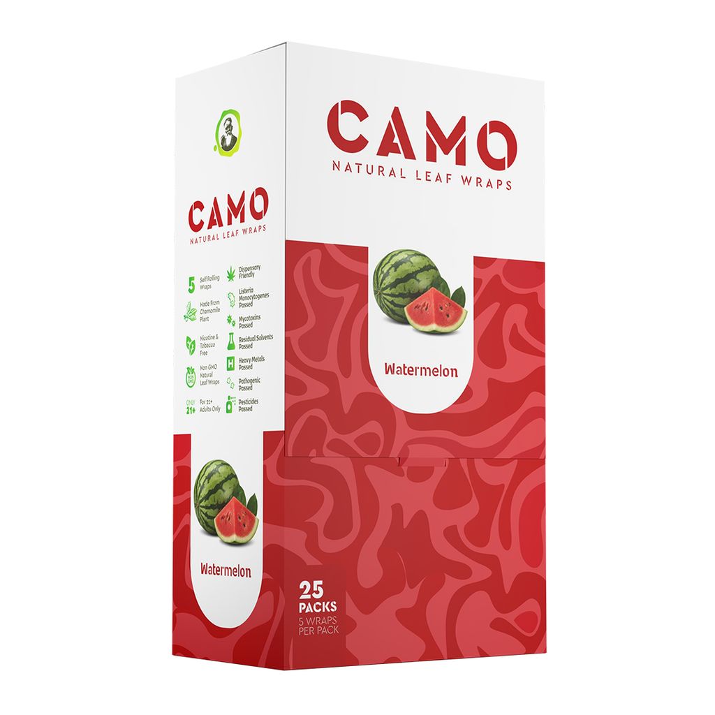 CAMO Natural Leaf Wraps | Watermelon