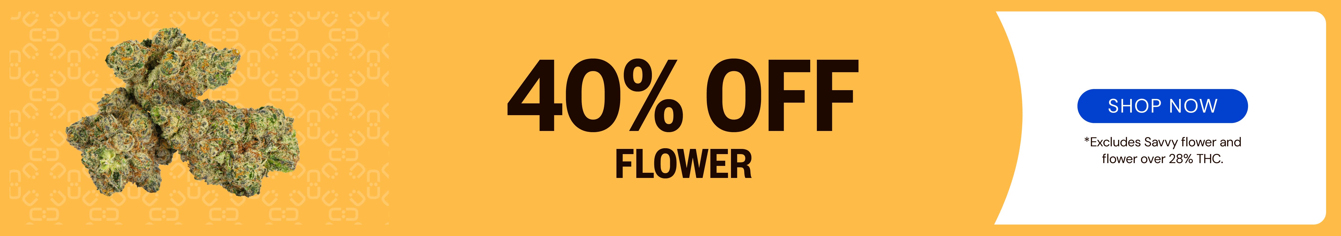 40% OFF Flower