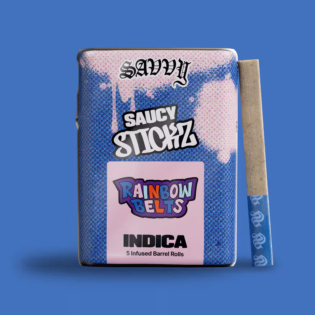 Saucy Stickz - Rainbow Belts Savvy Saucy Stickz - Rainbow Belts Savvy