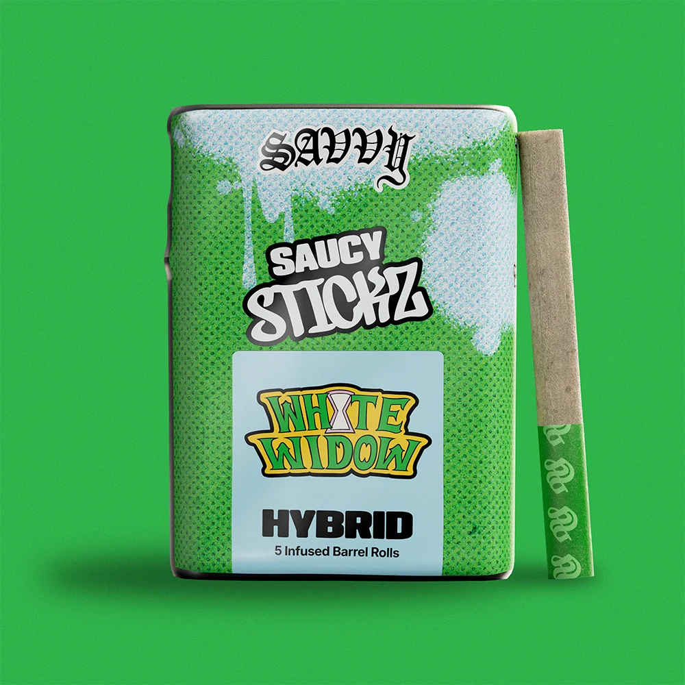 Saucy Stickz - White Widow Savvy