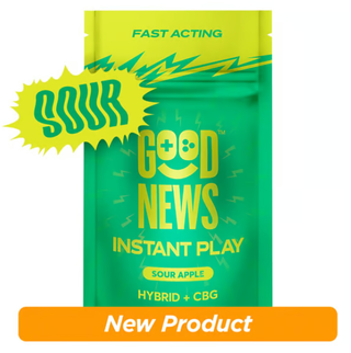 Instant Play Sour Apple 2:1 (THC:CBG) Good News