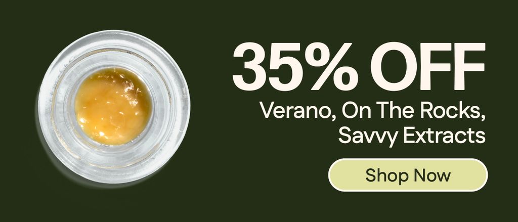 35% Off Verano, On The Rocks & Savvy Extracts