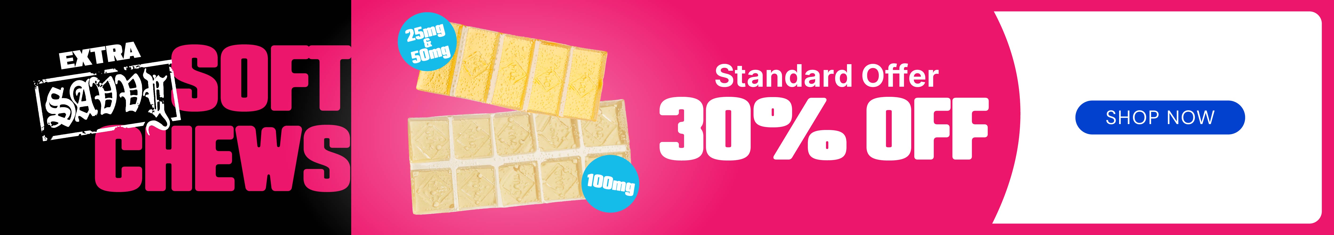 Standard Savings: 30% OFF Extra Savvy Soft Chews