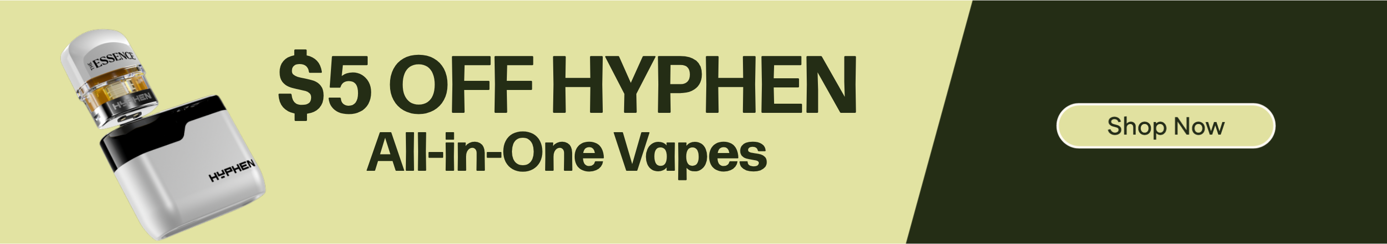 $5 OFF HYPHEN All-in-One Vapes
