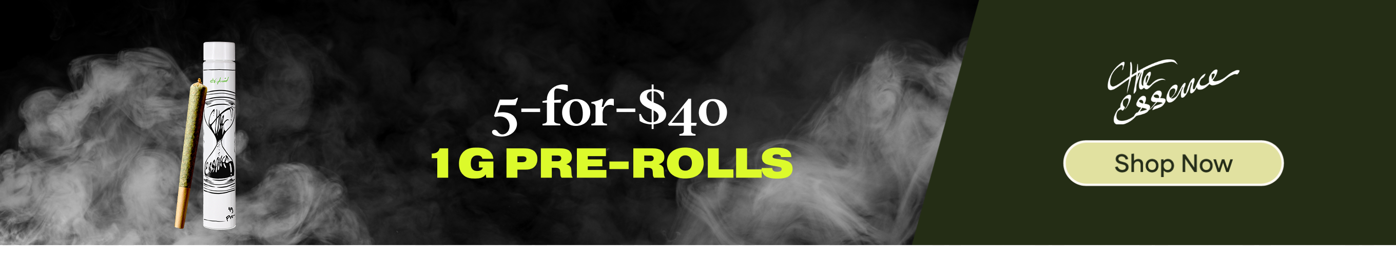 5-for-$40 (the) Essence 1G Pre-rolls