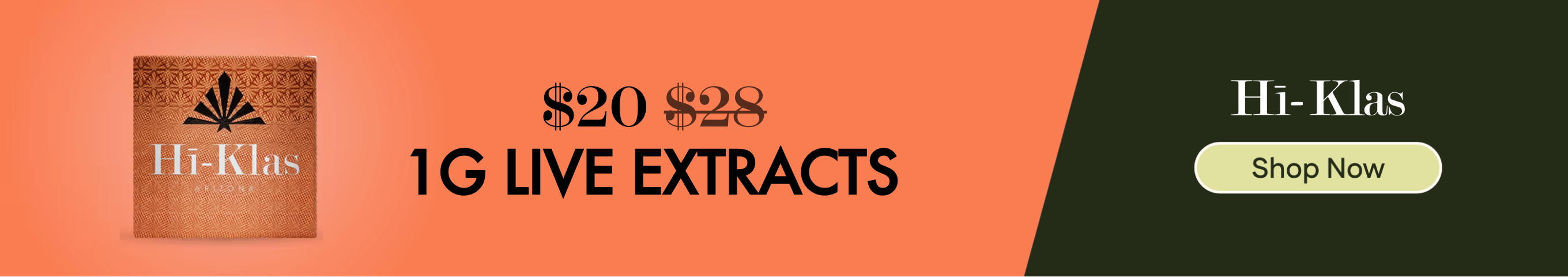 $20 Hi Klas 1G Live Extracts