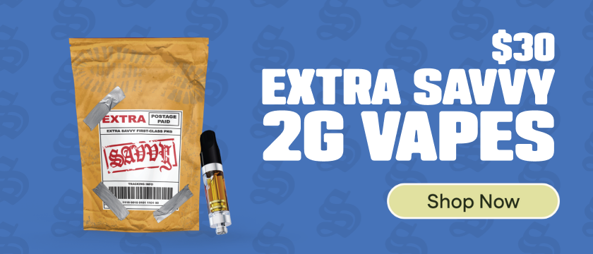$30 Extra Savvy 2G Vapes