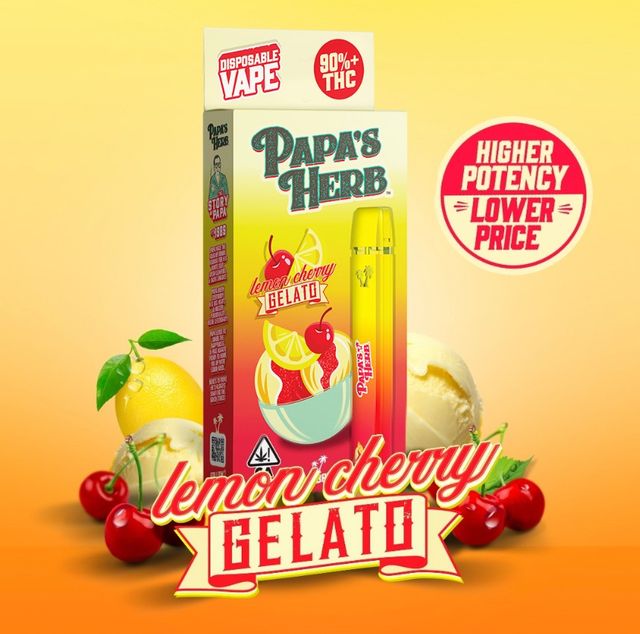 Lemon Cherry Gelato Papa's Herb Lemon Cherry Gelato Papa's Herb