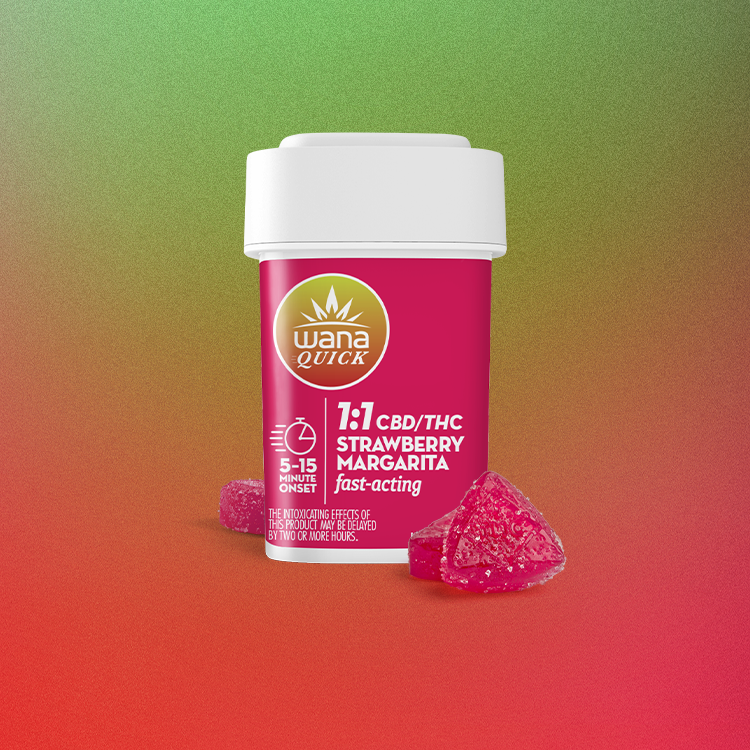 Strawberrry Margarita 1:1 THC:CBD Wana - Quick