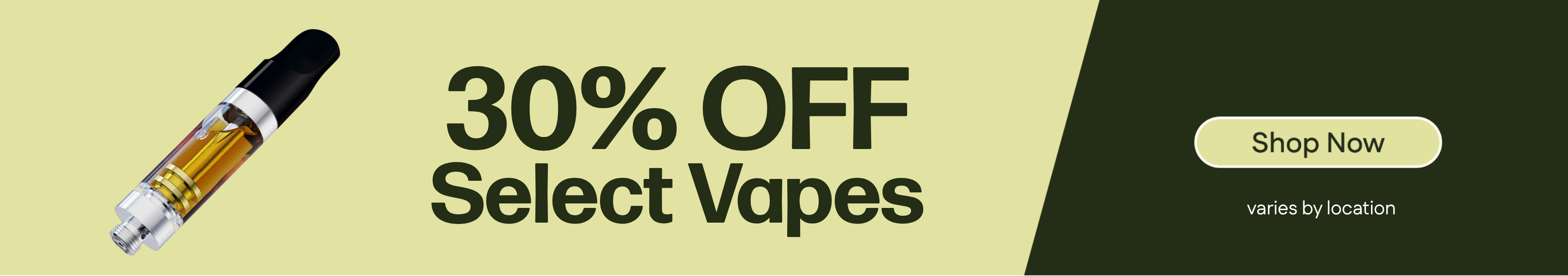 30% Off Select Vapes