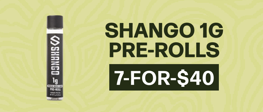 7-for-$40 Shango 1G Pre-rolls