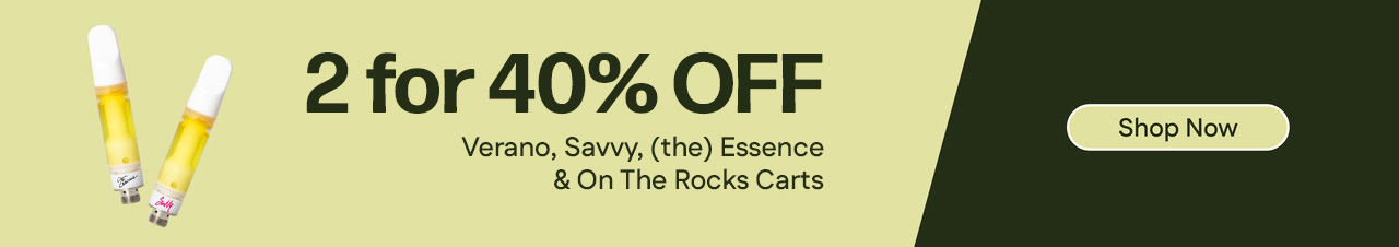 40% Off 2+ Verano, Savvy, (the) Essence & On The Rocks Carts