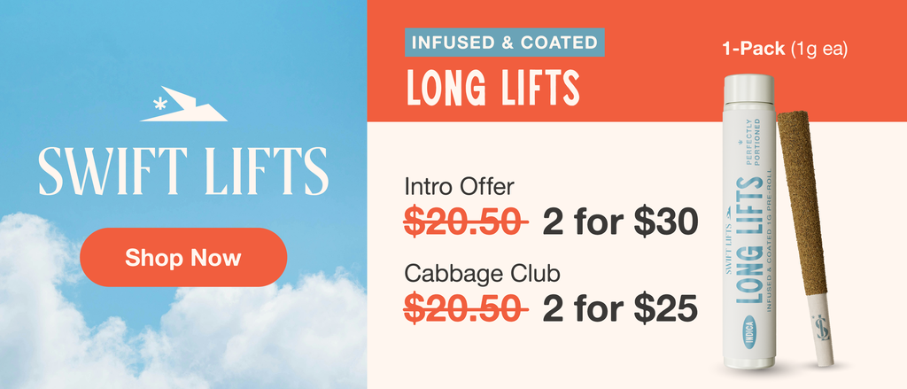 2-for-$30 Swift Lifts Coated Infused Long Lifts 1g