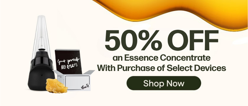 Buy A Puffco, GPen or Dip Device, Get 50% OFF a (the) Essence Concentrate