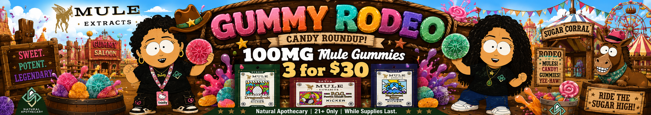 Cannabis Promo, Cannabis Sales, Cannabis Discounts, Cannabis on Sale, Mule Extracts 100mg 3 for $30!