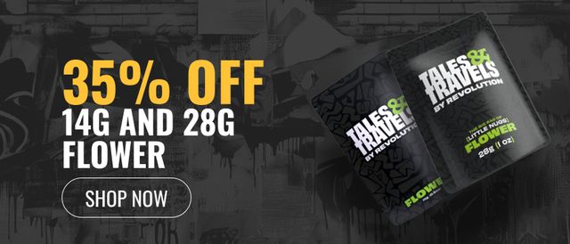 Cannabis Promo, Cannabis Sales, Cannabis Discounts, Cannabis on Sale, 35% Off 14g and 28g Flower