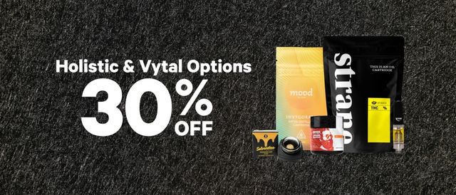 Cannabis Promo, Cannabis Sales, Cannabis Discounts, Cannabis on Sale, 30% Off Featured Brands