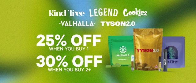 Cannabis Promo, Cannabis Sales, Cannabis Discounts, Cannabis on Sale, 25% Off 1 Item, 30% Off 2+ Items