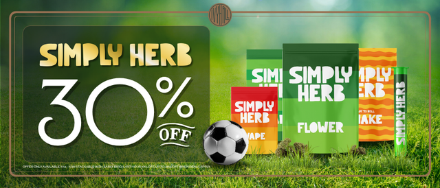 Cannabis Promo, Cannabis Sales, Cannabis Discounts, Cannabis on Sale, Simply Herb 30% Off!