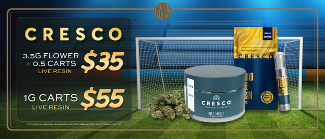 Cannabis Promo, Cannabis Sales, Cannabis Discounts, Cannabis on Sale, Cresco Sale!