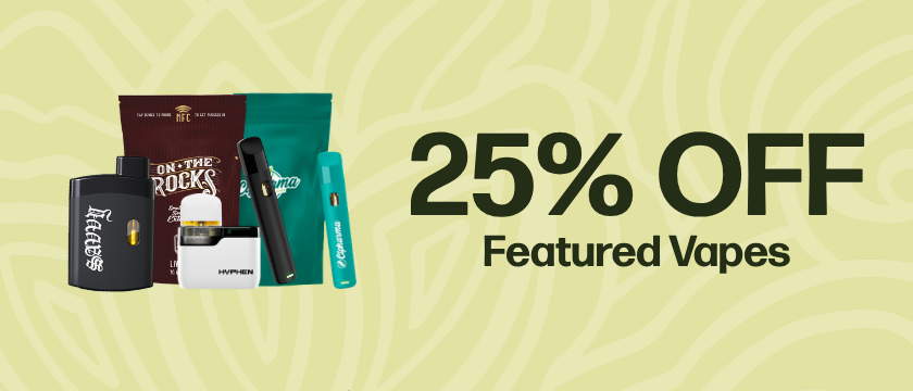 25% OFF Featured Vapes