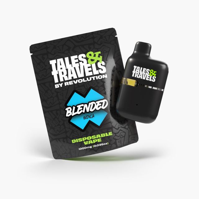 Blended - Grand Daddy Purple x Peach Crescendo Tales and Travels