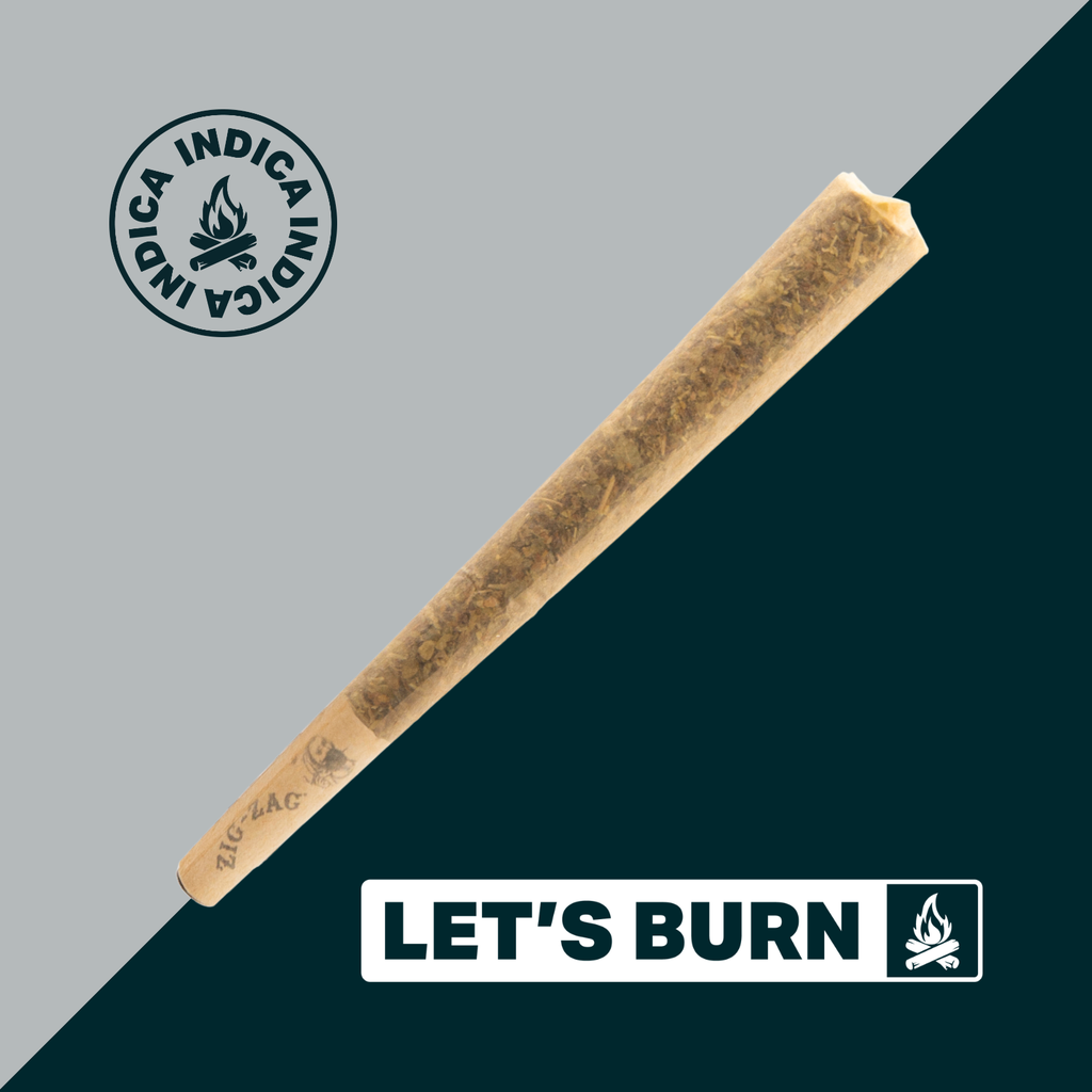 Let's Burn Cadillac Rainbows Pre-Roll Single, 1g, 1pk